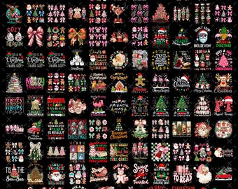 100+ Retro Christmas Mega Bundle, Weihnachts Sublimations-Designs, Weihnachts-Bundle png, Frohe Weihnachten png, Sublimations-Bundle png