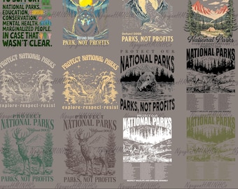 12 National Park Png, Yosemite National Park Png, Retro Mountain T-shirt Png, Adventure Png, Vintage Sublimation Png, Mountain Bundle Png