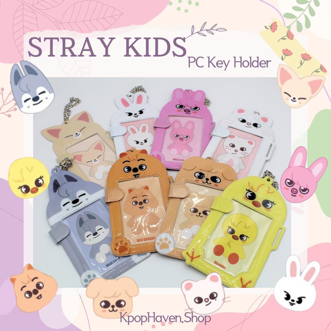 Stray Kids SKZOO SKZOO Photocard Holder, Wolfchan, Bbokari