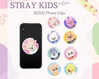 K-pop Stray Kids SKZOO Phone Grip Holder Bracket Phone Holder