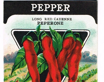 094 Grosso John Baer TOMATO Antique Seed Packet Card Seed Country Store