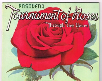 Original Vintage Tournament of Roses Pasadena Rose Bowl Parade 1939 Golden Jubilee Sunkist