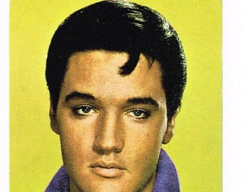 Original vintage calendario de bolsillo pequeño Elvis Presley RCA records 1966 Mint