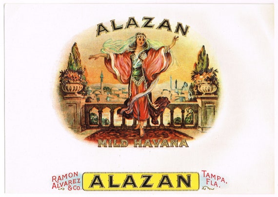 Set of 2 T.P.A. cigar box labels @1910 Set of 2 T.P.A. cigar box labels @1910