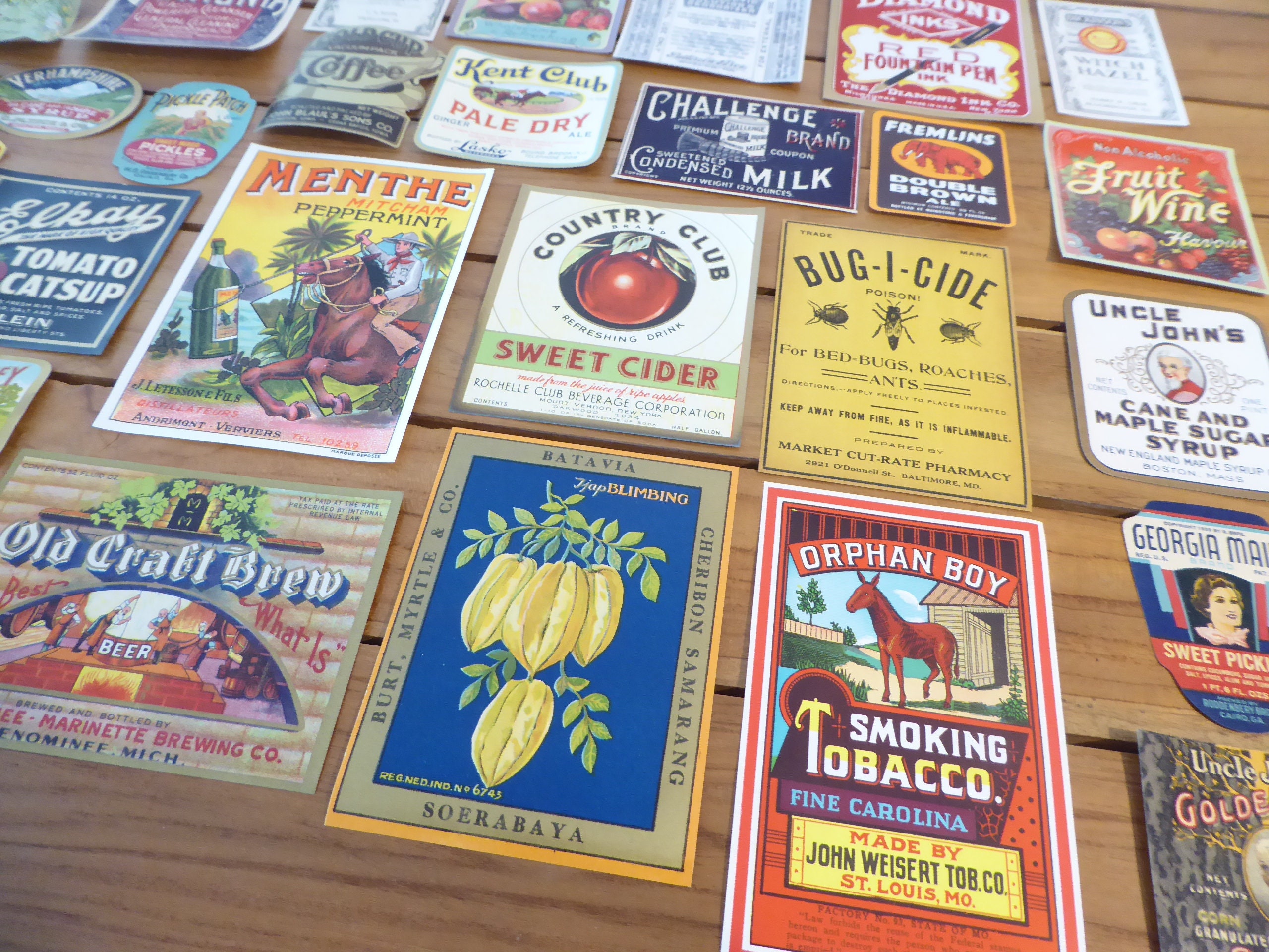 大人気新作 Product Vintage Original 55 Labels Medicine Quack 1910s-1950 絵画
