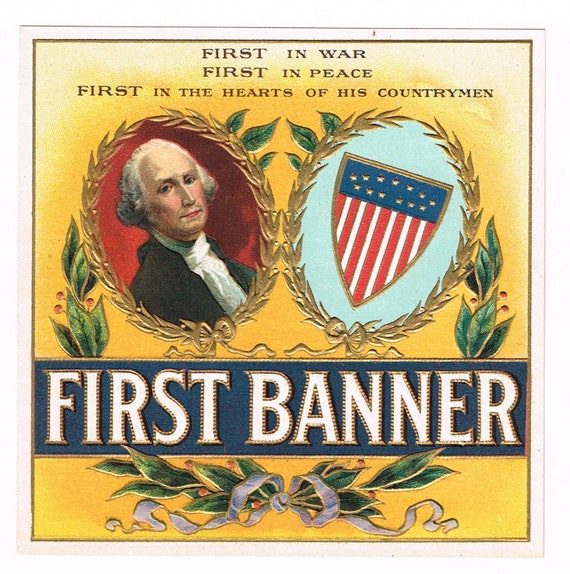 Cigar box inner label ‘Hand Made American Citizen 5¢’ @1920 Cigar box inner label ‘Hand Made American Citizen 5¢’ @1920