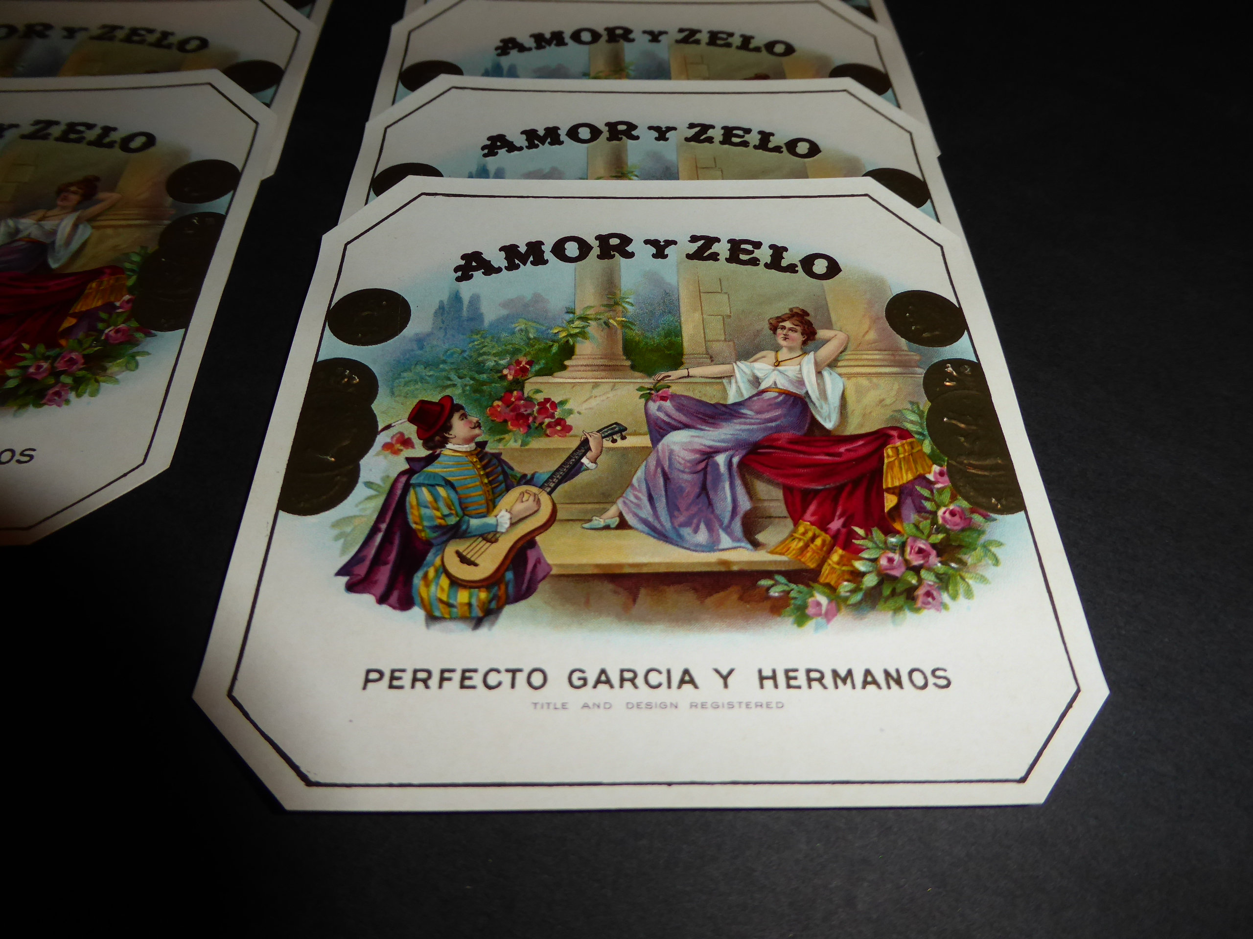 ③使用済み切手　バンドル　(レギュラー) X10 Wholesale Original Vintage Cigar Box Label C1930s Outer