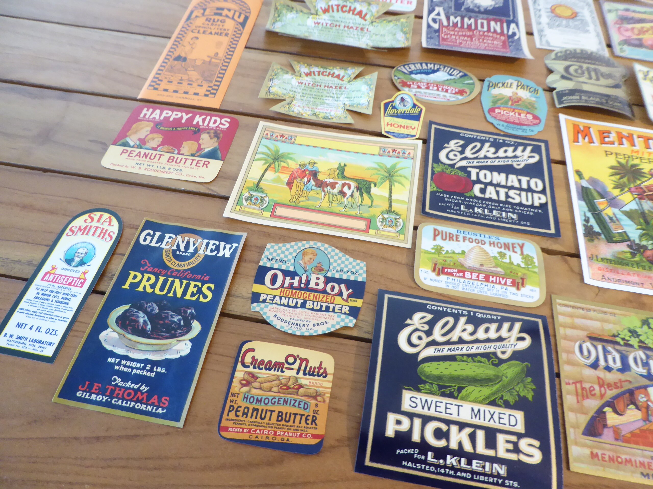 55 Original Vintage Product Labels 1910s-1950 Quack Medicine
