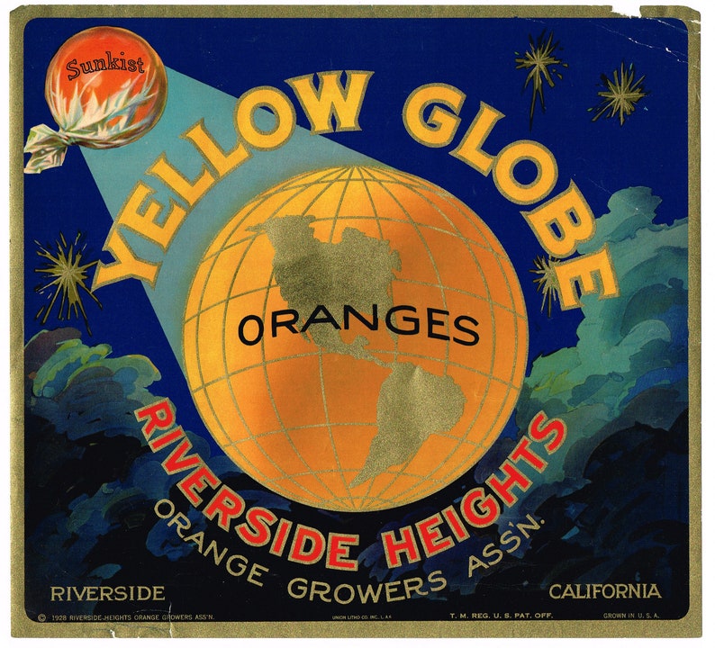 Corona CA HOMER PIGEON Orange Crate Label