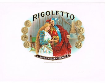 オリジナルのビンテージ フロリダ 柑橘類の木箱ラベル 1930 年代