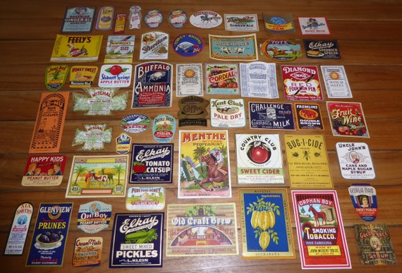 Set of 2 T.P.A. cigar box labels @1910 Set of 2 T.P.A. cigar box labels @1910