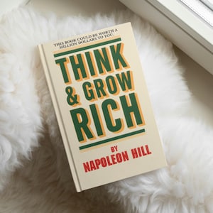 Think and Grow Rich eBook PDF | Wealth Mindset Guide | Success Principles & Personal Development | Digital Download Self Help