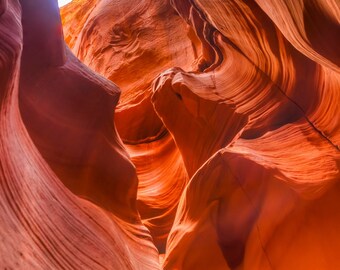 Antelope Canyon Fine Art, Arizona Schlucht Wanddruck, Abstrakte Wüstenlandschaft