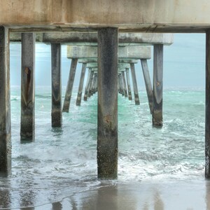 Dania Beach - Pier - Decoration - Large Print - Ocean - Fine Art - Fine Art Print - Wall art - Large print - Waves