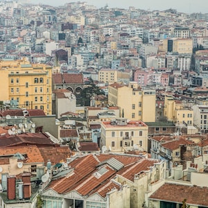 Fine Art - Fine Art Print - Large Print - City - Istanbul - Galata - Wall Art - home decor - Architecture  - fine art photography - urban