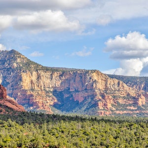 Sedona Arizona View Print: Living Room Office Decor