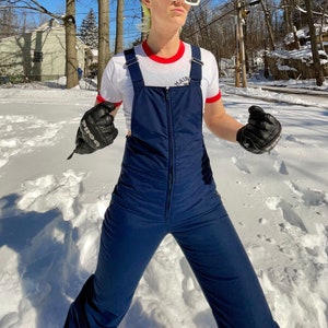 パンツ vintage snow pants nowinsnow-snow-ski-pants-pink-