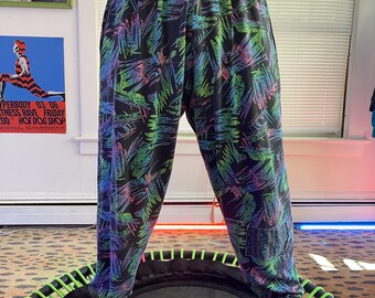 Vintage abstract ‘90s Wild Wear pants XL