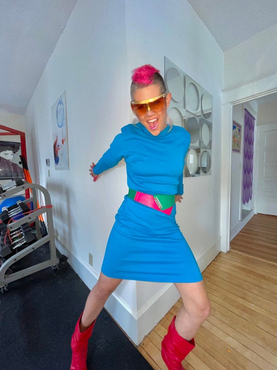 Buy Deadstock 80s Batwing Bodycon Dress SALE Online in India Etsy