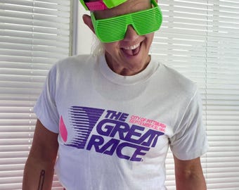 Vintage 1991 race crop top
