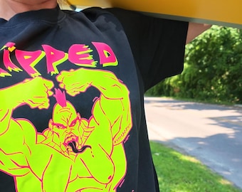 RIPPED & RAGING HyperBody muscle shirt