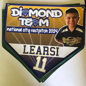 12 Baseball / Softball little league pennants
