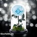 Forever Rose in Glass Dome - Preserved Flower Gift for Wedding ...