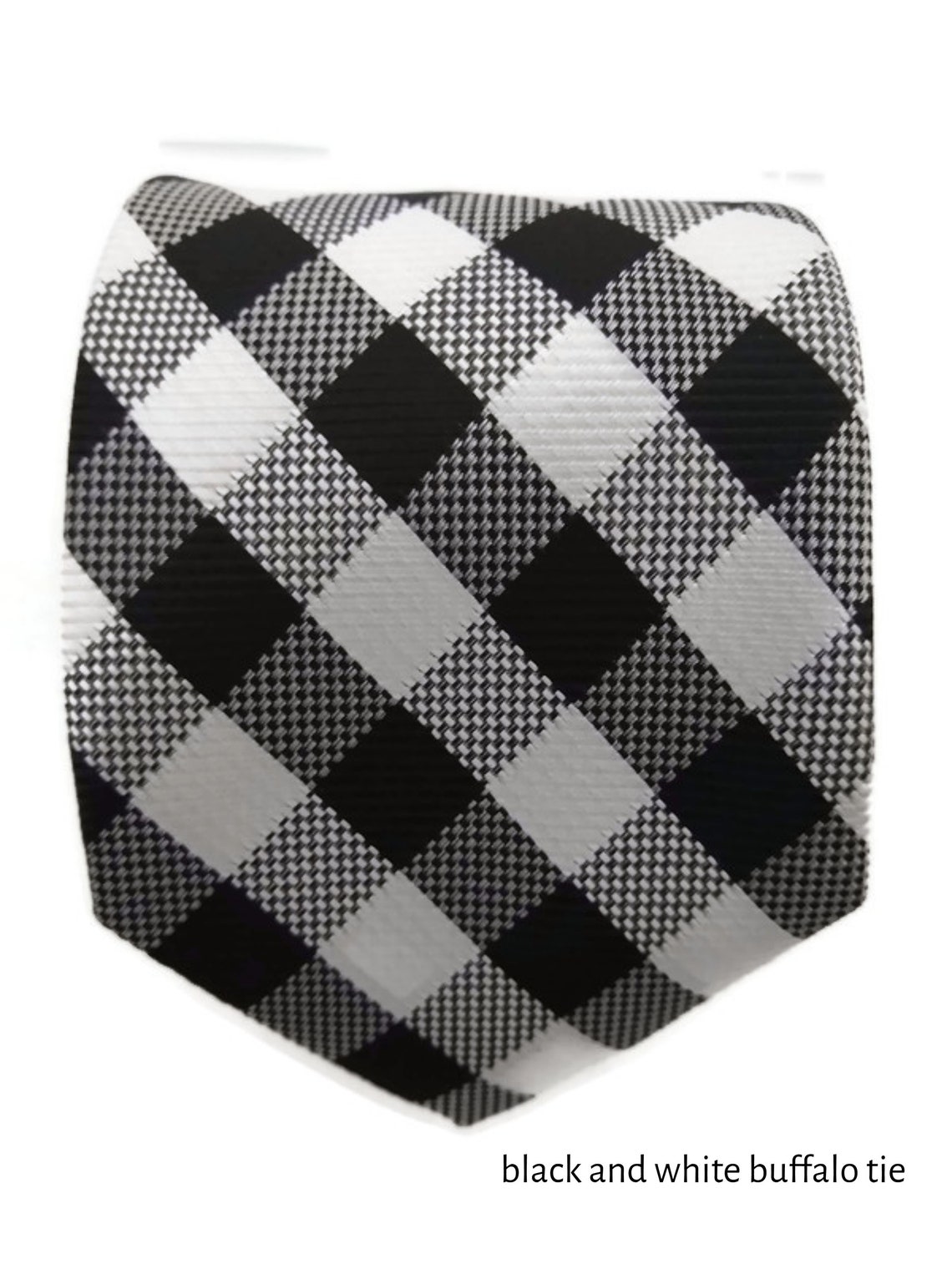 personalized tie with photo on back