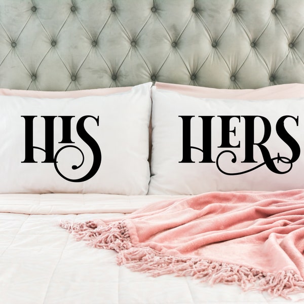 His And Hers Pillowcases