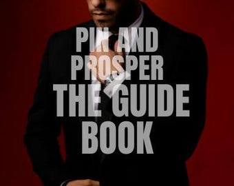 Pin & Prosper The Guidebook | Pinterest Guide | Digital Marketing |  PLR | MRR