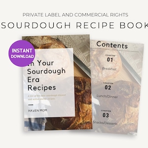 Sourdough Recipe Book: Ultimate Guide to Homemade Bread, Starter Tips, and Delicious Baking Recipes