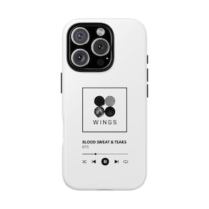 BTS &#39;Blood Sweat & Tears&#39; Phone Case: Kpop Tough Case