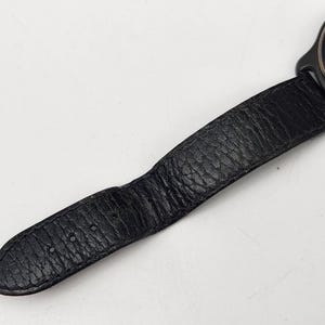 Swiss Army 330 Water Resistent Swiss Wristwatch Leather Band - New Battery image 6