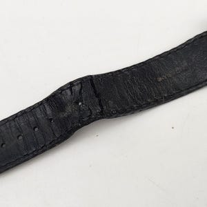Swiss Army 330 Water Resistent Swiss Wristwatch Leather Band - New Battery image 9