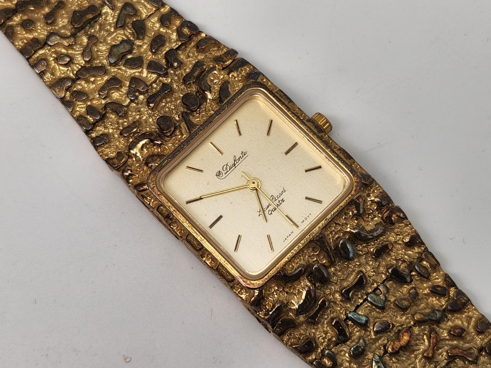 Dufonte Lucien Piccard Watch Womens Nugget Watch Gold Tone 26mm Case Classic Piccard Automatic Watch Piccard Watch Dufonte By Lucien  main image 3