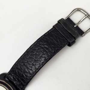 Swiss Army 330 Water Resistent Swiss Wristwatch Leather Band - New Battery image 5