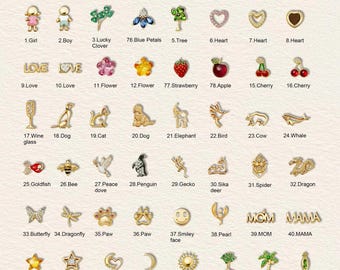 Medallón flotante de cristal transparente, caja de recuerdos con accesorios DIY, collar con medallón vintage dorado, dije de piedra de nacimiento, regalo conmemorativo, accesorios individuales