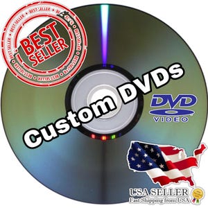 Custom DVD Service – Movies, Music, Games & More!