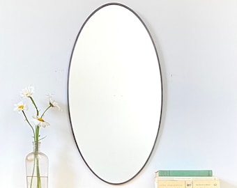 Oval Mirror Handmade Wall Mirror Wall Mirror Miroir Round Oblong Circle 14 x 26