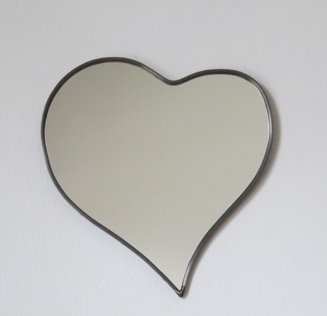 Heart Mirror No. 2 / Handmade Wall Mirror Valentines Day Cœur Etsy