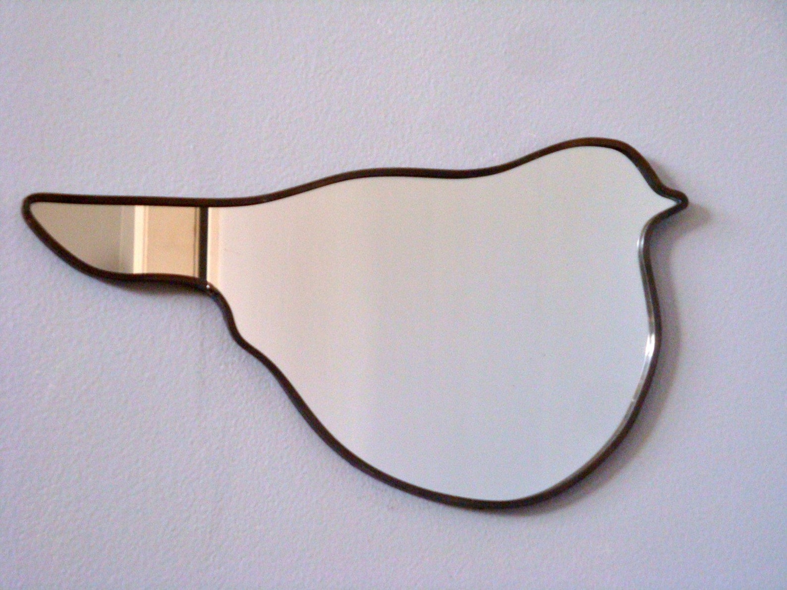 Bird Mirror No. 7 / Handmade Wall Mirror Bird Shape Bird Etsy