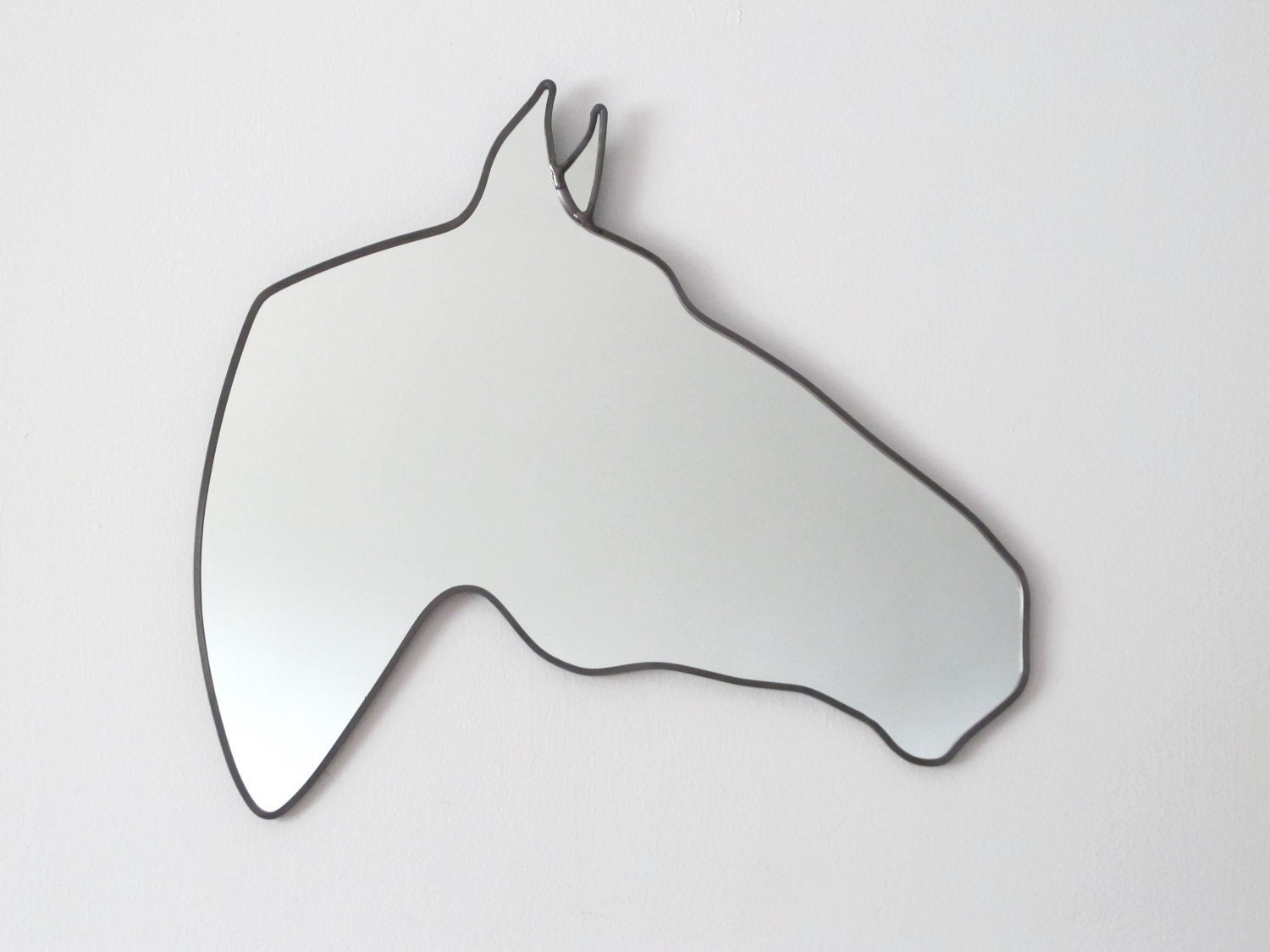 Paardenspiegel Rechts Handgemaakte Paardenwandspiegel Vormige Omtrek  Silhouet Paardensport Pferd Cheval Caballo Kentucky Derby - Etsy België, image size:1500x1125