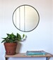 Circle Mirror Handmade Leaded Wall Mirror 20' Round Mirror Large Modern Wall Mirror Metal Frame Flux Glass Etsy TV Television Commercial 