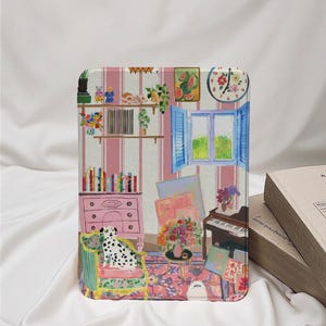 Cartoon Animal Kindle Case With Hand Strap, kindle 6&#39;&#39;/6.8&#39;&#39;/7&quot; case, Kindle paperwhite 12th/11th/10th case, Kindle 12/11/10, Kindle 2024