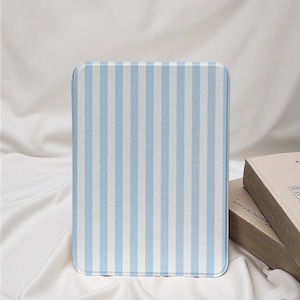 Blue Stripes Kindle Hülle mit Handschlaufe für Paperwhite 12th/10th/11th Paperwhite 6''/6.8''/7'' Cover für Kindle 2022/2024 Case Cover