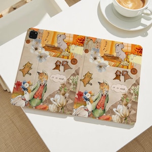Animal Collage iPad Case Cover For iPad Air 4/5,iPad 10/9/8,iPad 9.7&quot; 10.2&quot; 10.9&quot; 11&quot; 12.9&#39;&#39; 13&#39;&#39; inch,iPad Mini iPad 2025 2024 Pro Case