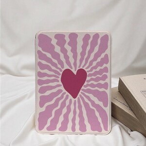 Pink Heart Kindle Paperwhite 12th 7&quot; Case, All New Kindle Colorsoft Case, Paperwhite 11th 6.8 Cover, Kindle 12th 2024, Kindle 6&quot; Case