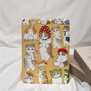 Cute Cats Kindle Paperwhite 12th 7&quot; Case, All New Kindle Colorsoft Case, Paperwhite 11th 6.8 Cover, Kindle 12th 2024, Kindle 6&quot;case