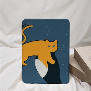 Cartoon Cat Kindle Case with Hand Strap for Paperwhite 12th/10th/11th Paperwhite 6''/6.8''/7'' Cover for Kindle 2022/2024 Case Cover