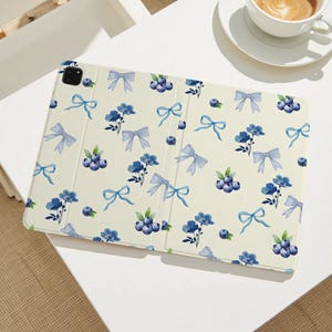Cute Bow Flower iPad Case Cover For iPad Air 4/5,iPad 10/9/8,iPad 9.7&quot; 10.2&quot; 10.9&quot; 11&quot; 12.9&#39;&#39; 13&#39;&#39; inch,iPad Mini iPad 2025 2024 Pro Case